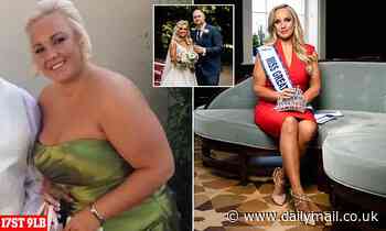 Miss Great Britain, 26, wins the competition after losing eight stone
