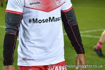 Make your bid in St Helens World Club challenge warm-up shirt auction for Mose Masoe - St Helens Reporter