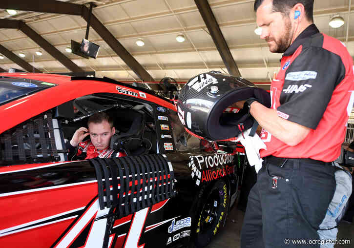 Cole Custer feels at home in Fontana as Auto Club 400 approaches