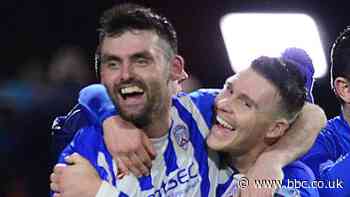 Irish Cup: Coleraine into semi-finals after stunning 3-2 win over Larne