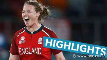 Women's T20 World Cup: Anya Shrubsole & Sarah Glenn take three wickets each as England beat Pakistan