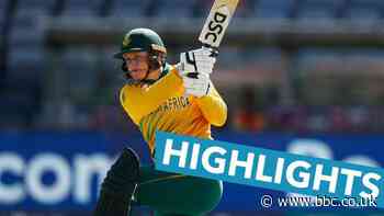 Women's T20 World Cup highlights: Lizelle Lee stars as South Africa beat Thailand