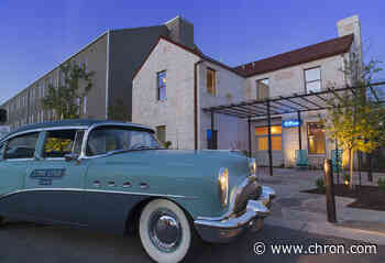 Take a retro road trip to this hip Texas motor court-style hotel