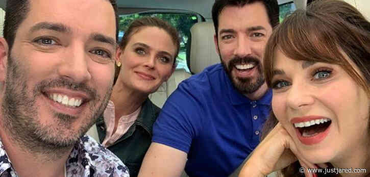 Watch Zooey Deschanel & Jonathan Scott Meet on 'Carpool Karaoke!'