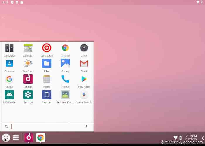 Android-x86 project lets you run Android 9 Pie on a desktop, laptop, or table