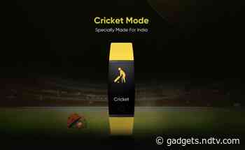 Realme Band Teased to Include Cricket Mode and Sleep Quality Monitor Ahead of Launch