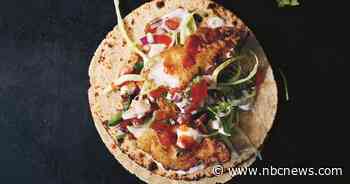 What's for dinner? These taqueria-style fish tacos with salsa and lime crema