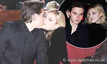Brooklyn Beckham shares a sweet kiss with girlfriend Nicola Peltz in throwback snaps