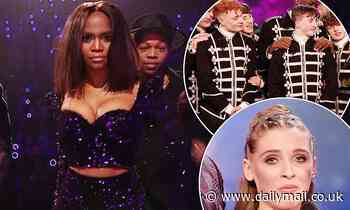 Oti Mabuse puts on a busty display during The Greatest Dancer semi-final