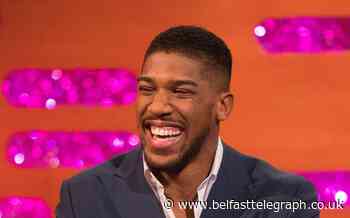 Anthony Joshua tells chef ‘grate cheese on my abs’ in TV skit