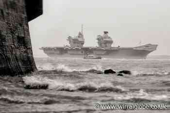 Readers' pics of HMS Prince of Wales on River Mersey - send us yours - Wirral Globe