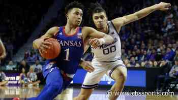 Kansas vs. Kansas State score, takeaways: No. 1 Jayhawks rally to survive upset bid by rival Wildcats