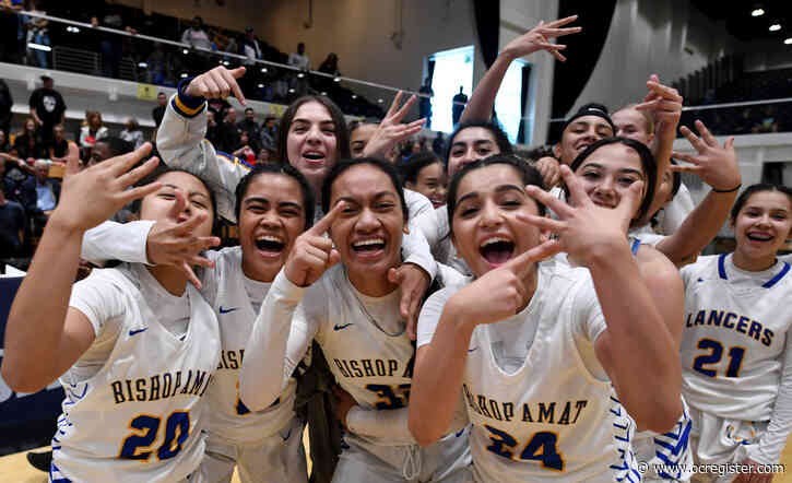 Bishop Amat’s improbable playoff run ends with its sixth championship beating top seed San Clemente for Girls 2A title