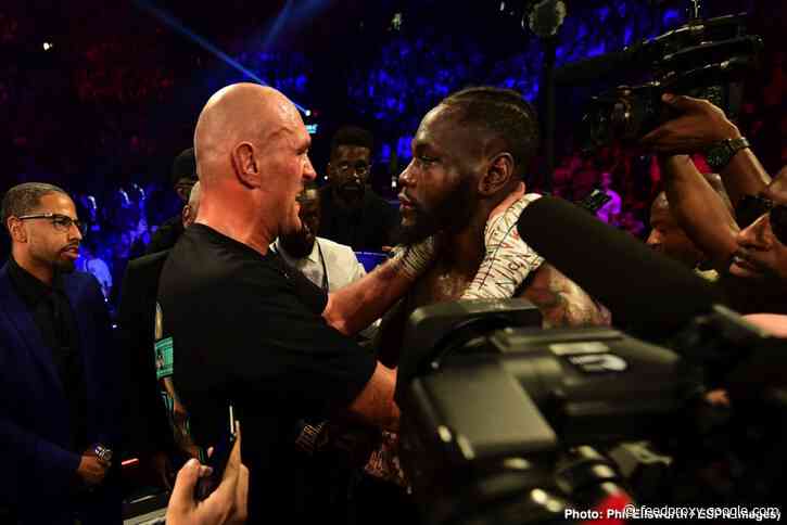 Bob Arum says Deontay Wilder’s team have officially exercised rematch clause for Tyson Fury trilogy in July