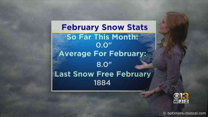 Baltimore Weather: No Accumulating Snow Falls In February, First Time Since 1884
