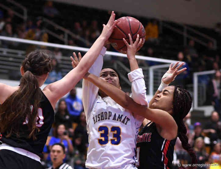 San Clemente girls basketball shows fight but loses to Bishop Amat in CIF-SS Division 2A championship game