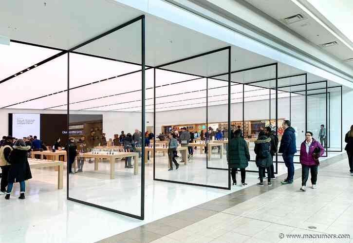 Expanded Apple Store in Toronto's Fairview Mall Now Open
