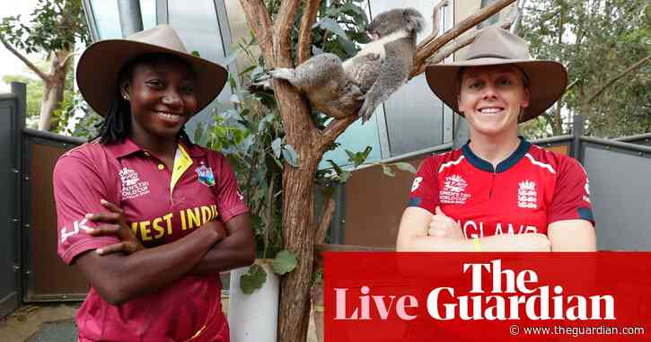 England v West Indies: Women's World T20 – live!