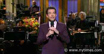 On ‘S.N.L.’, John Mulaney and Jake Gyllenhaal Find Humor in the Coronavirus