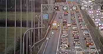 Traffic updates: M5 closed northbound after crash between J21 Weston-super-Mare and J20 Clevedon