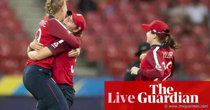 England set West Indies 144 to reach Women's T20 World Cup semi-final!