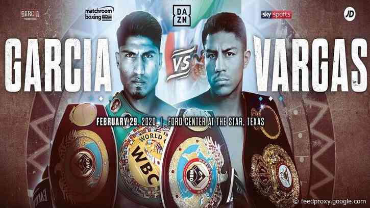 Mikey Garcia vs Jessie Vargas live stream: watch the boxing online anywhere
