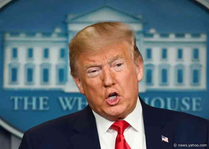 Trump says not to panic after first coronavirus death on US soil