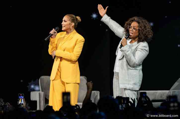 Jennifer Lopez Talks Self-Love, Oscars ‘Snub’ & More at Oprah’s 2020 Vision Tour in L.A.