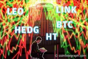Top 5 Cryptos This Week (March 1): LEO, HT, LINK, HEDG, Bitcoin (BTC)