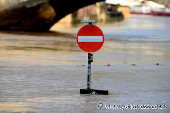 River Ouse set to rise to 3.5 metres above normal by  tomorrow