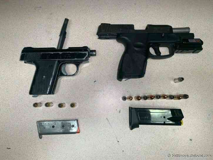 City Police Arrest 16-Year-Old With 2 Handguns
