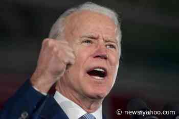 The Latest: Biden shrinks delegate deficit after big SC win