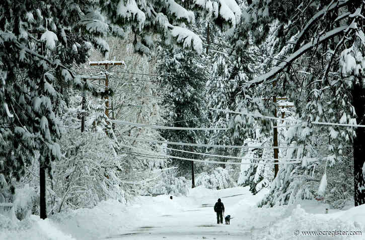 Cold storm hits Southern California, mountain snow expected