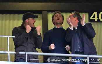 Aston Villa fan William watches League Cup final at Wembley