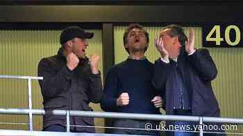Aston Villa fan William watches League Cup final at Wembley