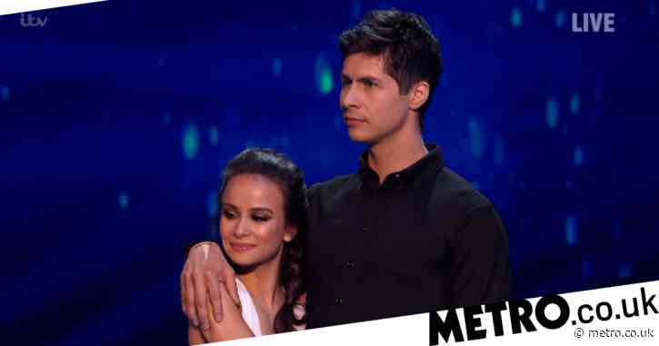 Dancing On Ice: Ben Hanlin is sent home in semi-final show, as Libby Clegg performs headbanger in the skate off