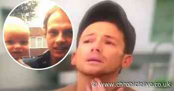 Joe Swash cries on Dancing on Ice as he skates to dad's funeral song