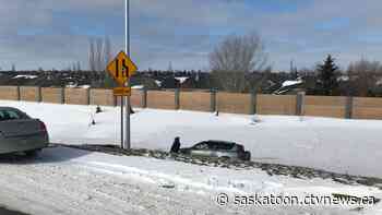 March snowfall causes slippery conditions throughout Sask.