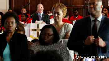 Selma churchgoers turn their backs to Michael Bloomberg