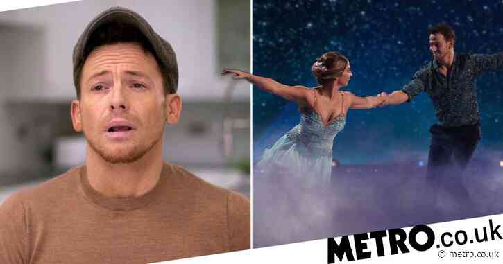 Dancing On Ice: Joe Swash breaks down in tears as he dedicates  skate to his dad, who died when he was 12