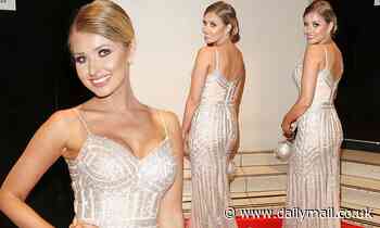Love Island's Amy Hart dazzles at WhatsOnStage Awards