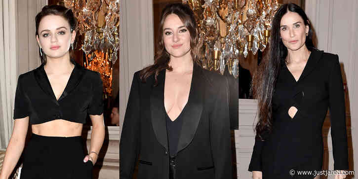Joey King, Shailene Woodley, & More Attend the Monot Show in Paris