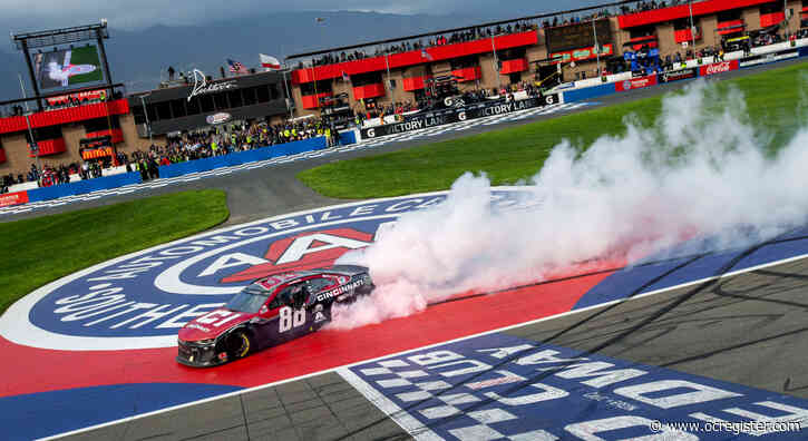 NASCAR: Jimmie Johnson gets his due, but Alex Bowman gets Auto Club 400 win