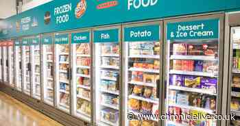 Three North East Poundland shops will be among the first to start stocking chilled and frozen foods