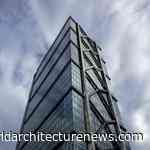 Glass tower with cross-braced exoskeleton opens in Sydney