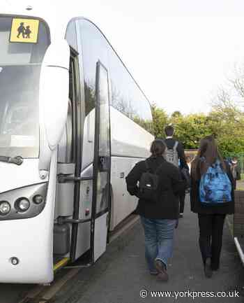 Plans to charge students over 16 for school buses in North Yorkshire