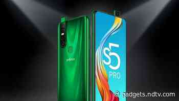 Infinix S5 Pro With Pop-Up Selfie Camera, Triple Rear Cameras to Launch in India on March 6