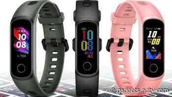 Honor Band 5i Now Started Receiving Firmware Update in India That Brings SpO2 Feature