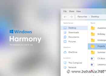 Windows OS Redesign on Behance