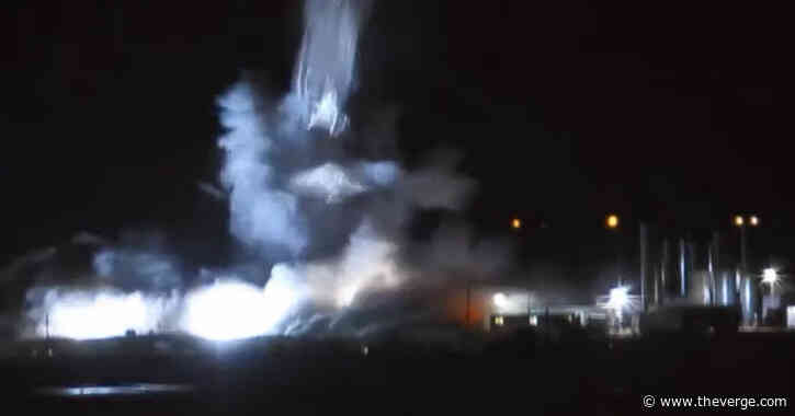 Prototype of SpaceX’s Starship rocket implodes during late-night test